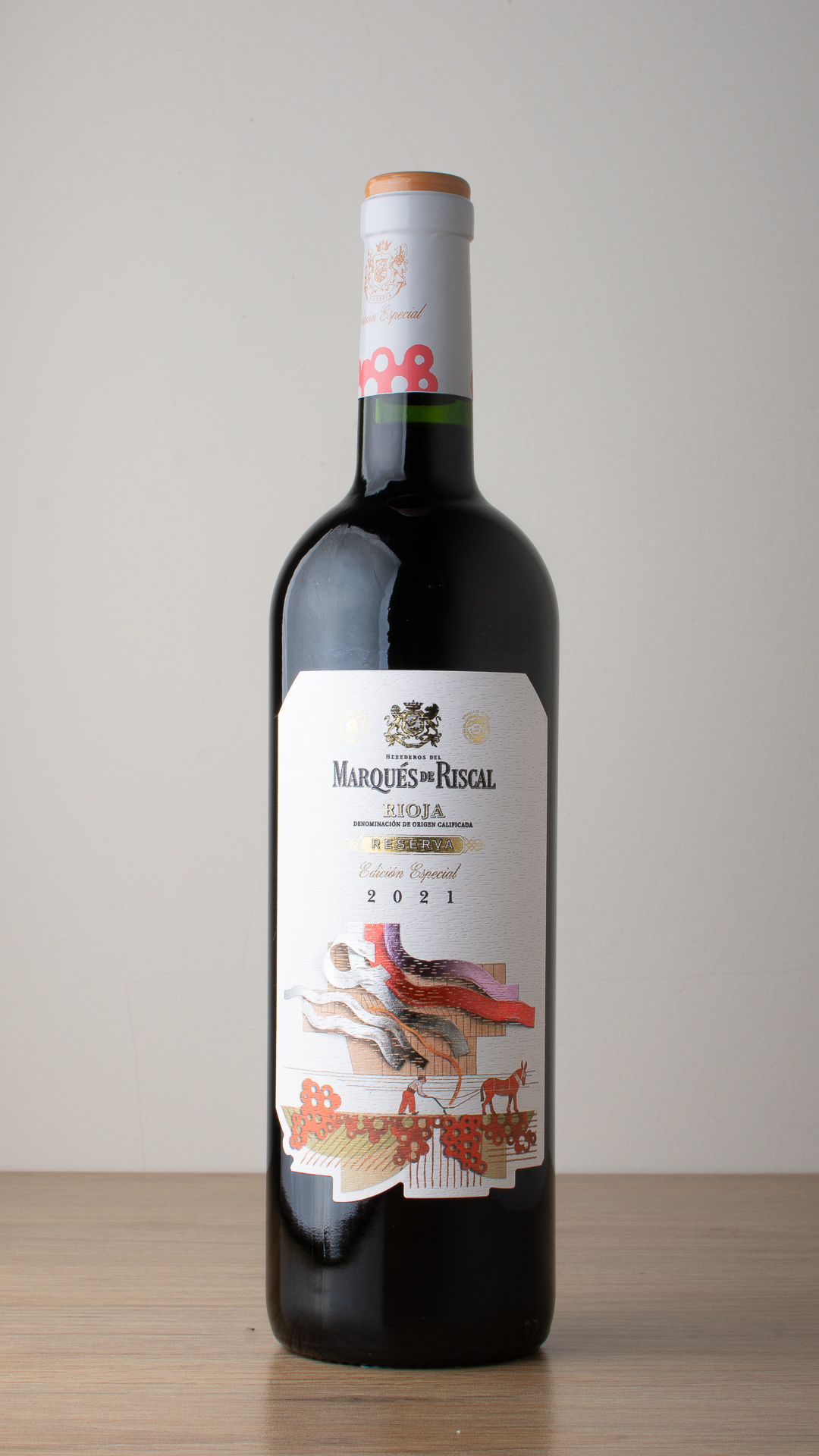 Marques de riscal reserva 2021 edicion especial