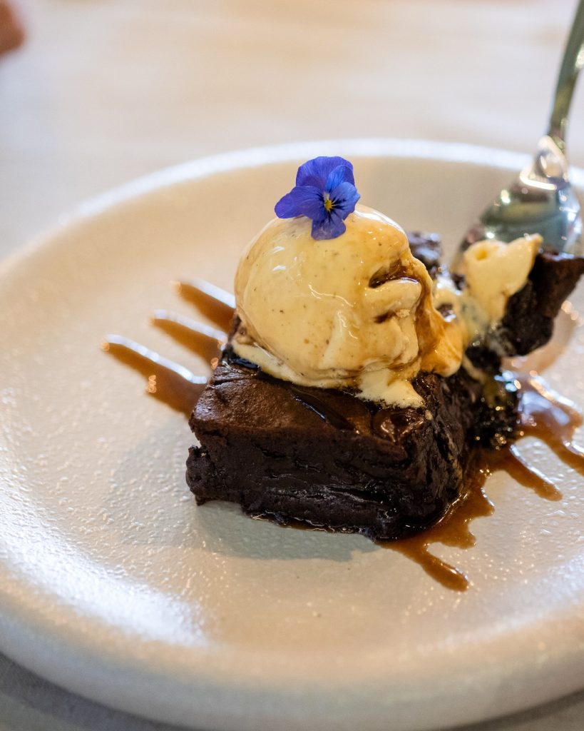 Brownie de chocolate y helado (Personalizado)