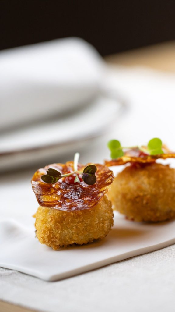 Croqueta de chorizo Ibérico